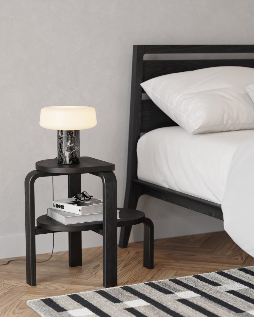 A photograph of the step stool