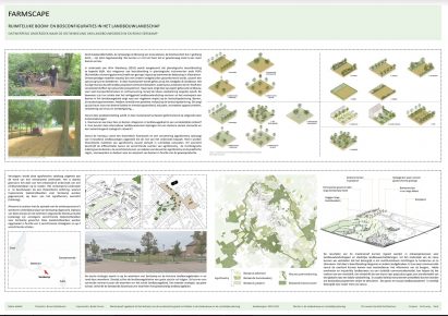 An image of Farmscape – Spatial Tree and Forest Configurations in the Agricultural Landscape by Marie Geldof