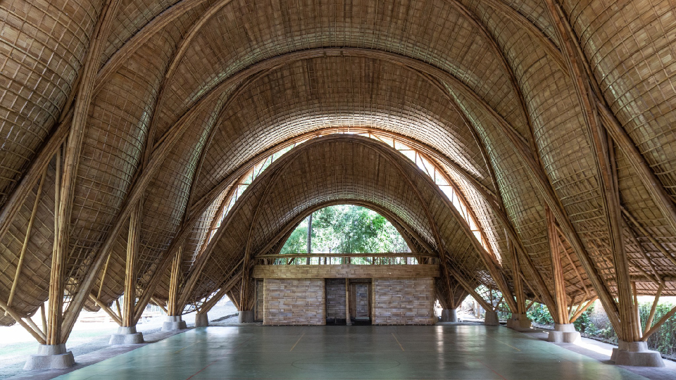 The Arc at Green School by Ibuku