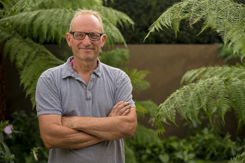 Thomas Hoblyn at the Chelsea Flower Show