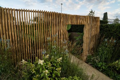 Exterior of The Boodles Secret Garden by Thomas Hoblyn