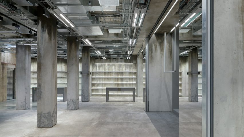 Balenciaga debuts “raw architecture” store aesthetic at Sloane Street flagship