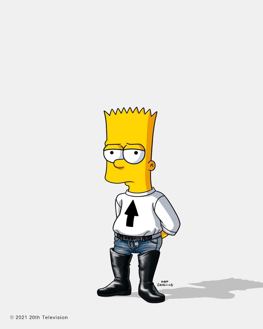 Balenciaga Spring Summer 2022 The simpsons collaboration