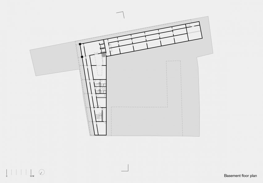 Basement floor plan