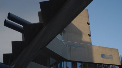 Brutalist building