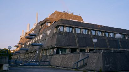 The concrete Mäusebunker in Berlin