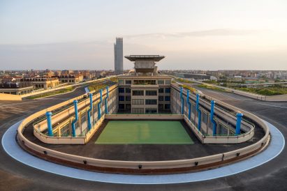 Garden on the Lingotto building