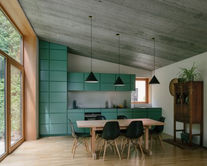 Kitchen in house in Bazel