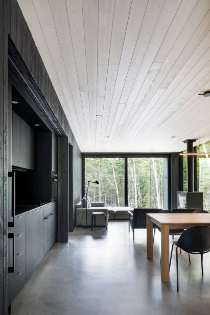 Interior view of Forest glamp