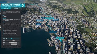 Mass rapid transit 3D model for Wellington by Buildmedia