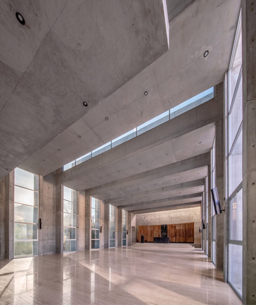 Interior of chapel by WRKSHP