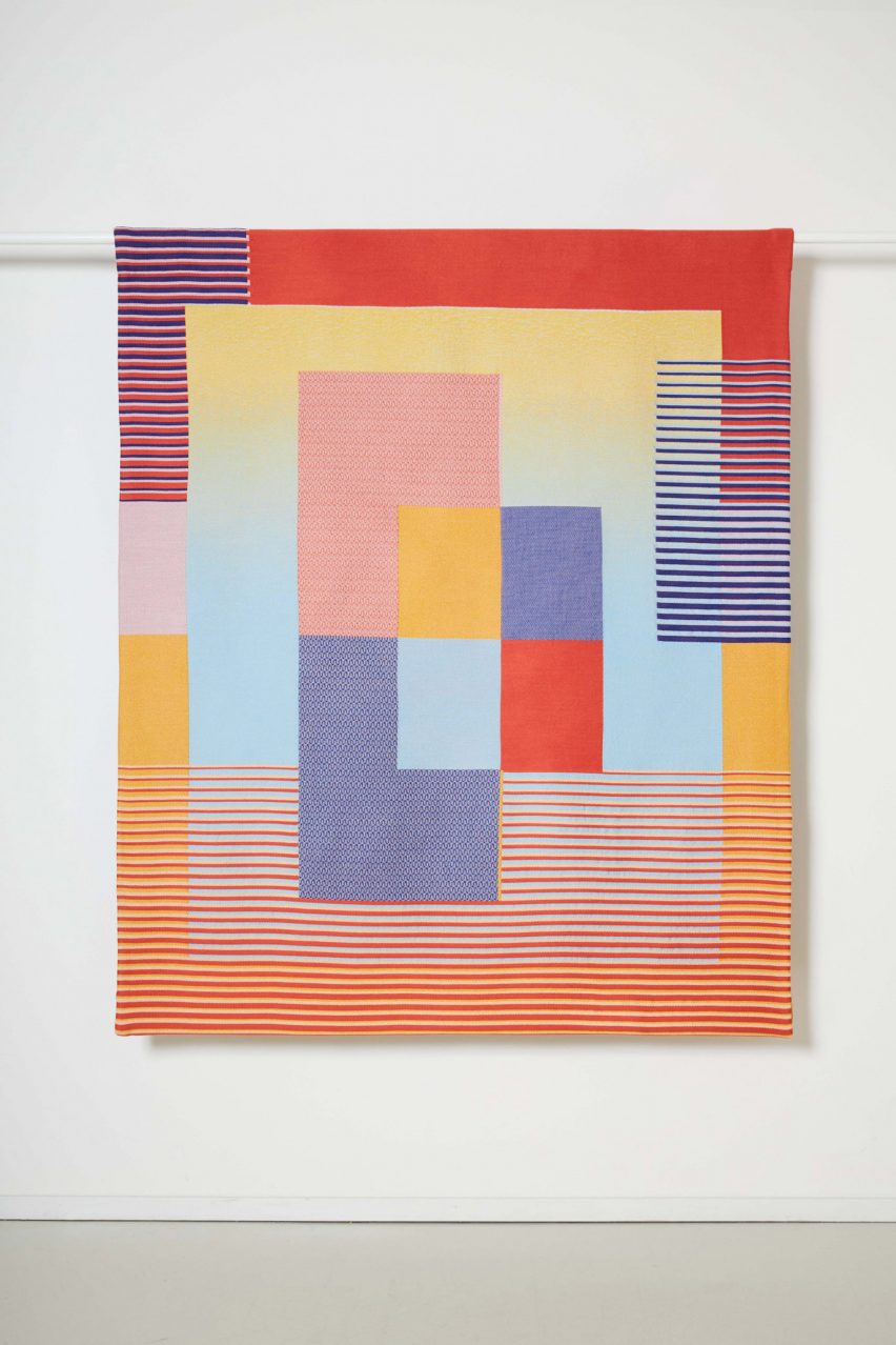 Chromarama is a collection of vibrant tapestries for people with colour blindness