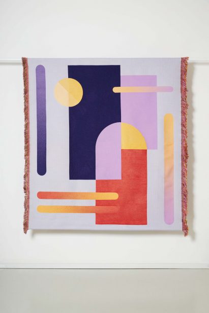 Chromarama is a collection of vibrant tapestries for people with colour blindness