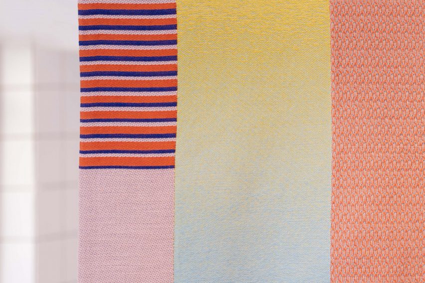 Chromarama is a collection of vibrant tapestries for people with colour blindness