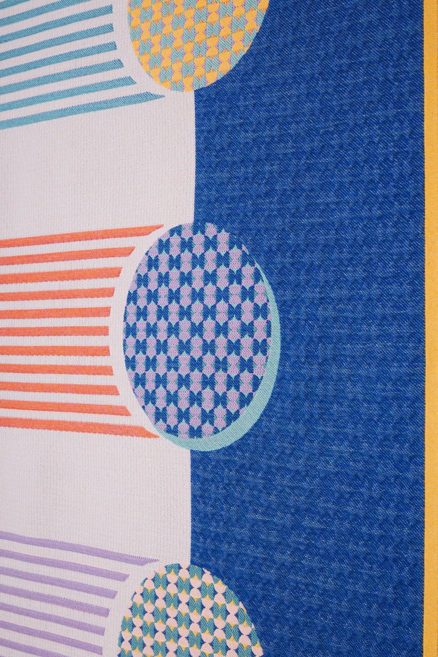 Chromarama is a collection of vibrant tapestries for people with colour blindness