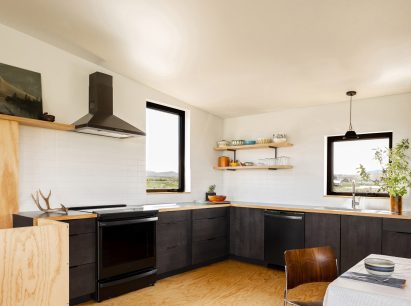 Plywood kitchen