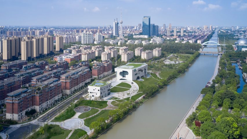 Cofco Cultural and Health Center by Steven Holl