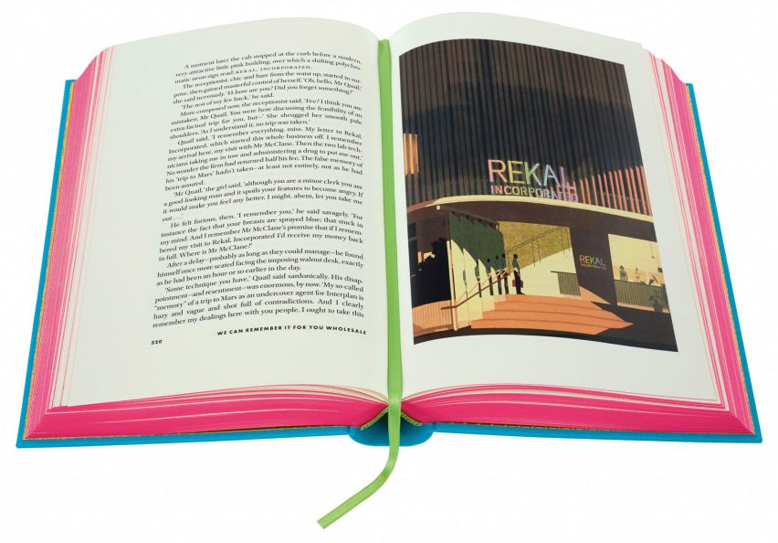 The Complete Short Stories: Philip K. Dick open to architectural illustration