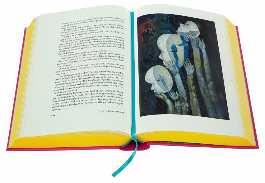 The Complete Short Stories: Philip K Dick open to a page with a ghostly illustration