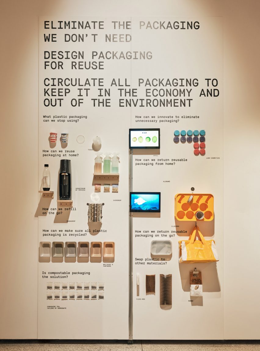 Waste Age exhibition at the Design Museum