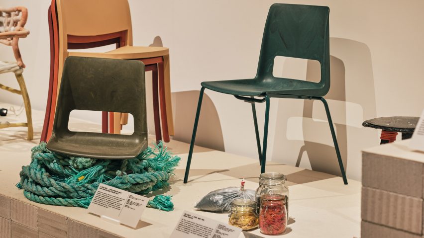 Waste Age exhibition at the Design Museum