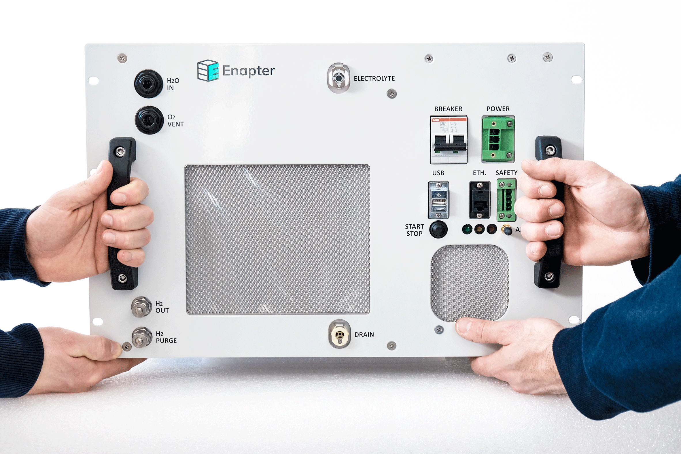 An AEM electrolyser by Enapter