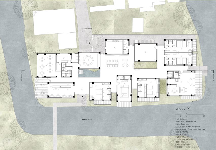 First floor plan