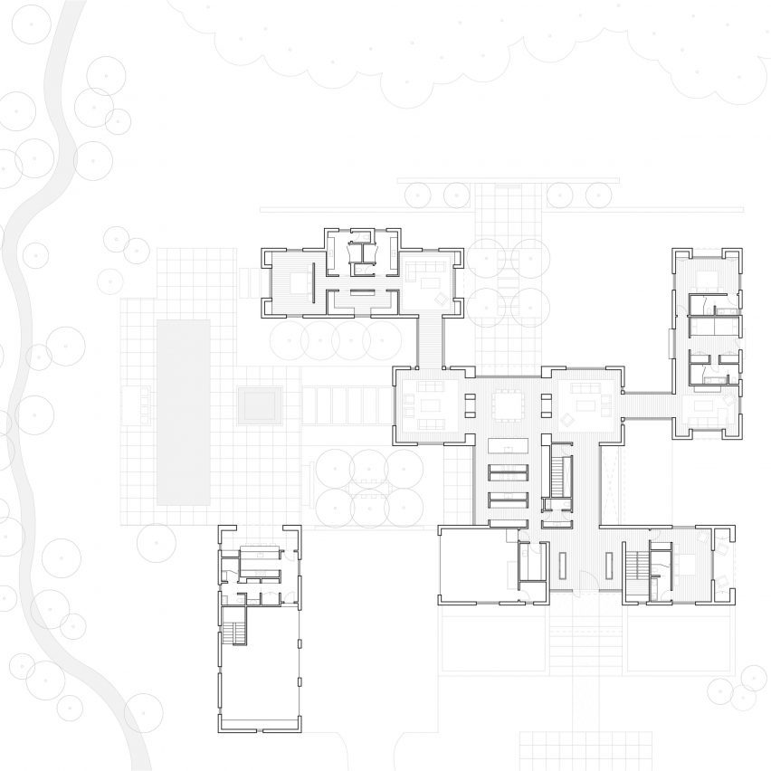 Plan of five shadows