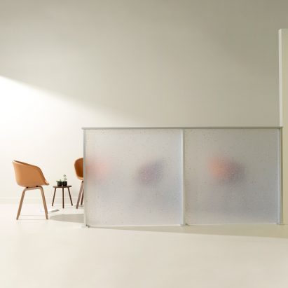 Flek pure is used as partitions