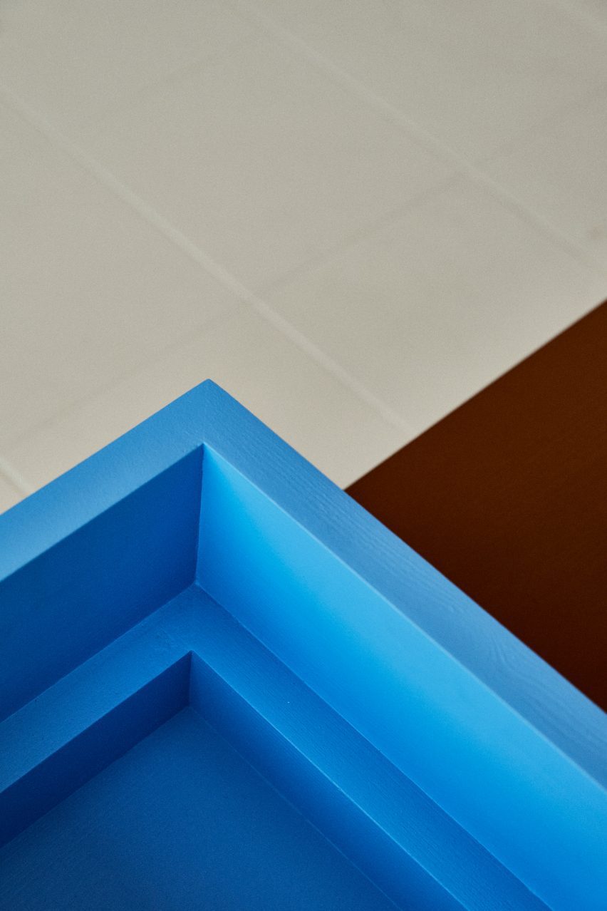 Pir bench and box by Sovei Giæver at Ny Normal exhibition by Fold Oslo