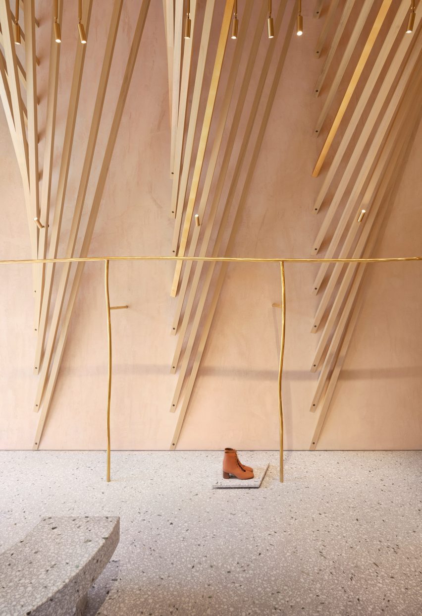 Interior of Forte Forte shop in Forte dei Marmi