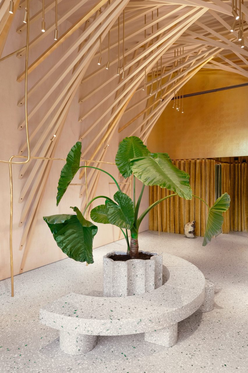 Interior of Forte Forte shop in Forte dei Marmi