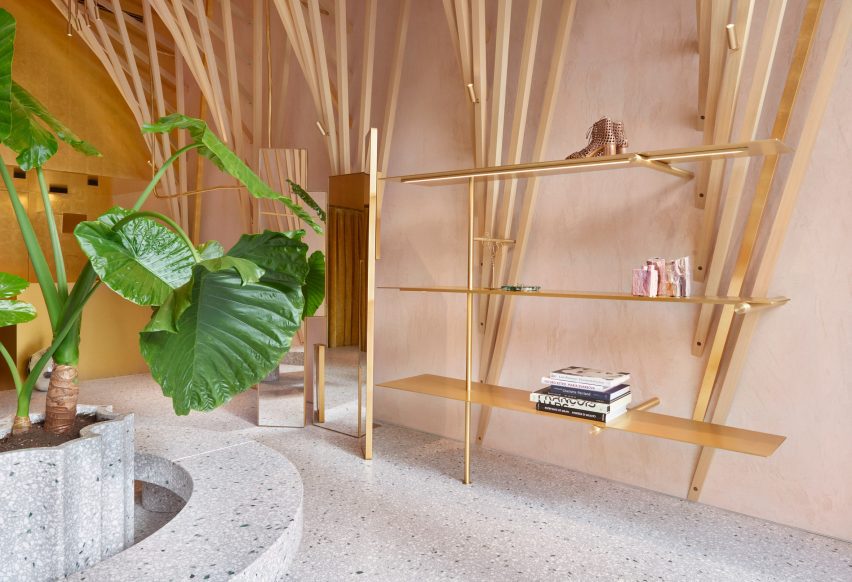 Interior of Forte Forte shop in Forte dei Marmi