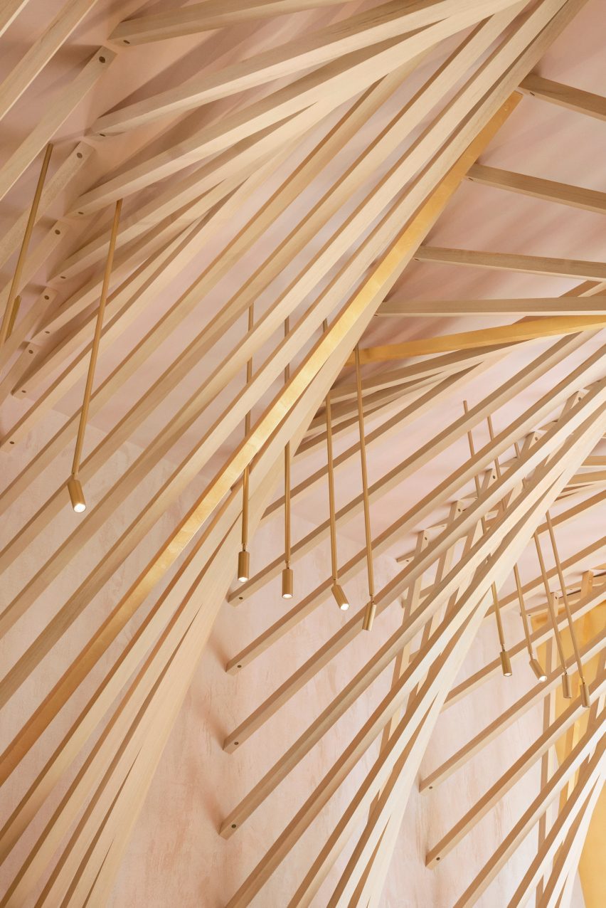 Interior of Forte Forte shop in Forte dei Marmi
