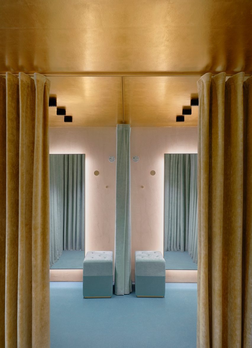 Interior of Forte Forte shop in Forte dei Marmi