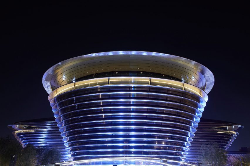 Mobility Pavilion at Dubai Expo 2020 by Foster + Partners