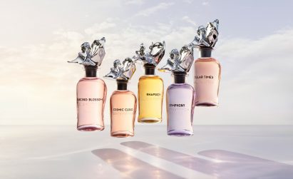 Frank Gehry perfume bottle for Louis Vuitton
