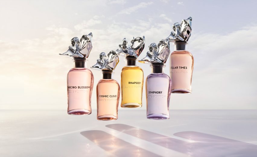 Frank Gehry perfume bottle for Louis Vuitton