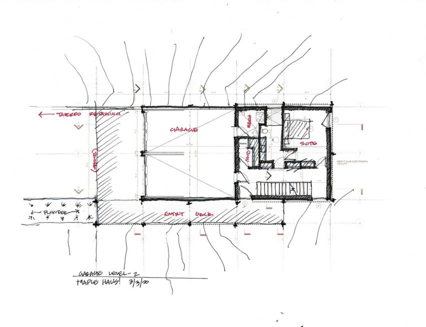 Garage level plans