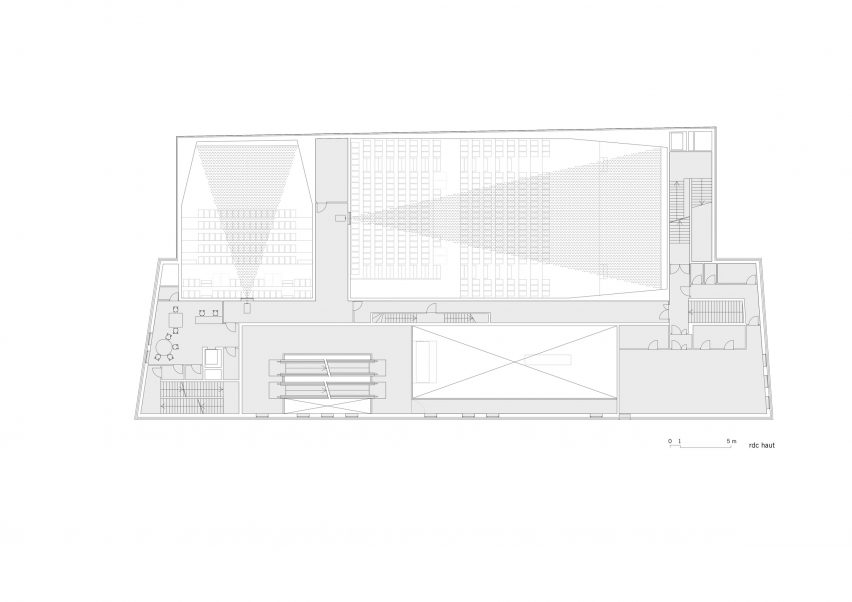 Grand Palais Cinema by Antonio Virga Architecte in Cahors