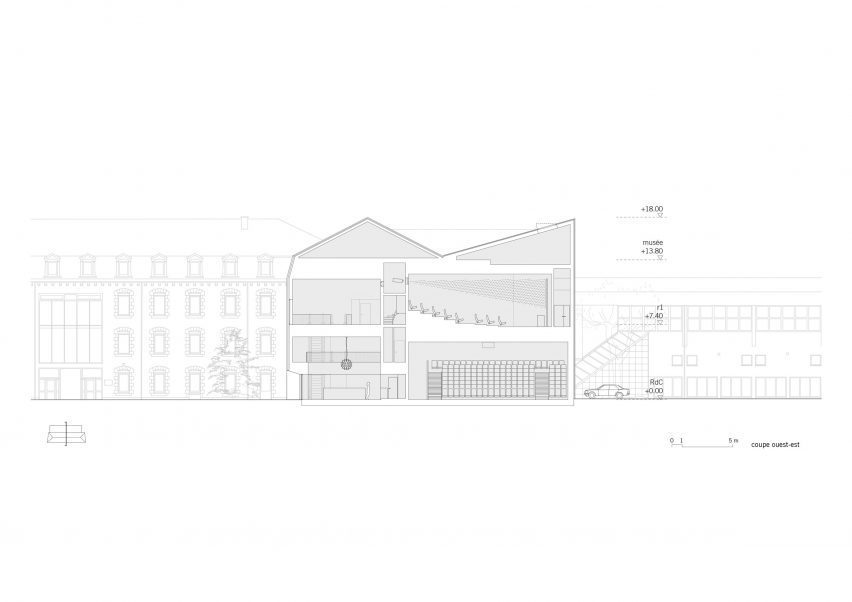 Grand Palais Cinema by Antonio Virga Architecte in Cahors