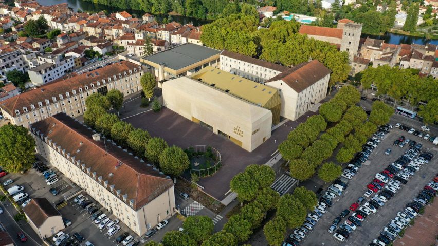 Grand Palais Cinema by Antonio Virga Architecte in Cahors