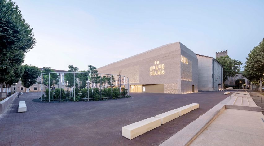 Grand Palais Cinema by Antonio Virga Architecte in Cahors