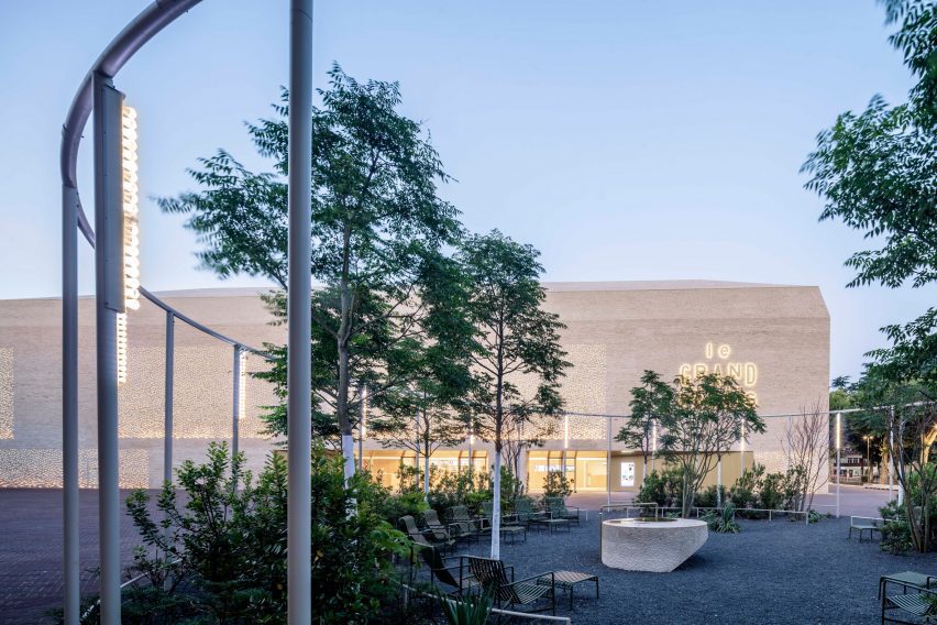 Grand Palais Cinema by Antonio Virga Architecte in Cahors