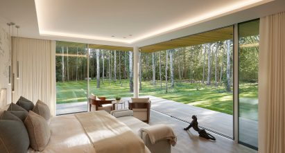 Bedroom in House in The Lakes by Yoo, by Broadway Malyan