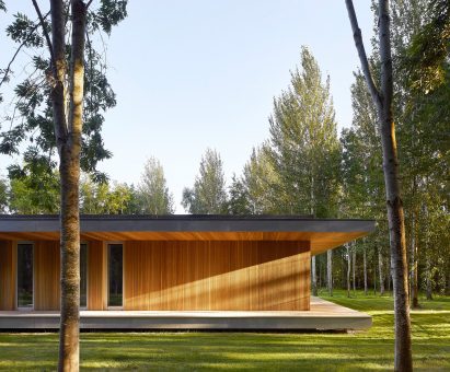 Side view of House in The Lakes by Yoo, by Broadway Malyan