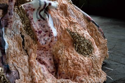 To-be-looked-at-ness is a giant dress created by Design Academy Eindhoven graduate Hsin Min Chan