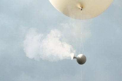 Cloud being released in Human-Cloud Project by Filips Staņislavskis