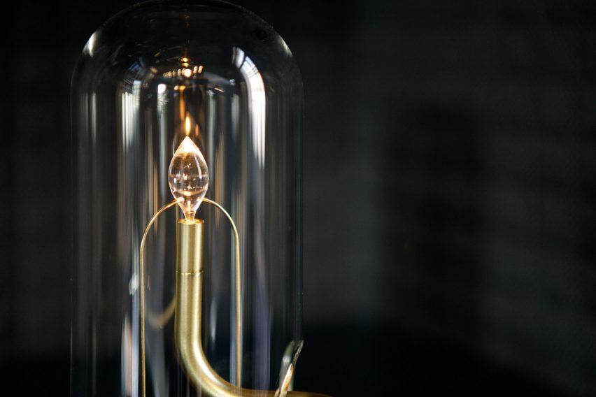 Hymn lamp by Hiroto Yoshizoe for Ambientec