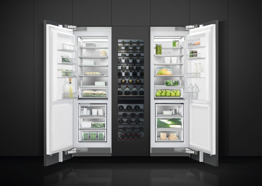 Integrated Column Wine Cabinet by Fisher & Paykel